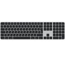 Клавіатура Apple Magic Keyboard with Touch ID та цифровою панеллю, Black Keys RU