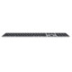 Клавіатура Apple Magic Keyboard with Touch ID та цифровою панеллю, Black Keys Ukrainian